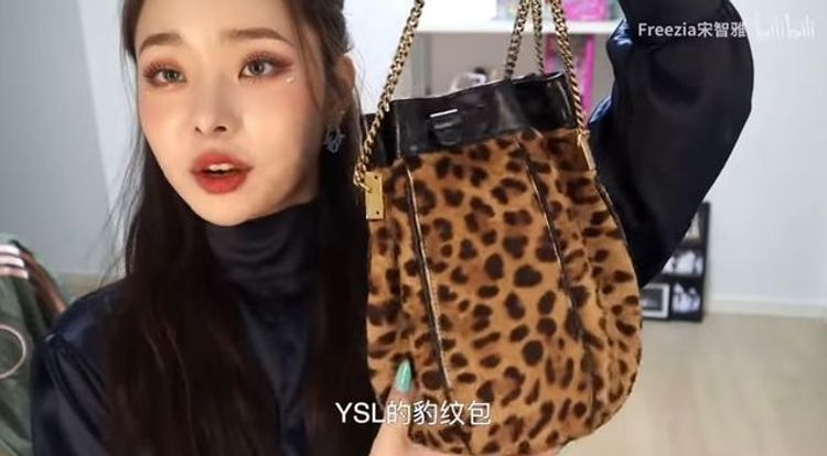 파일:송지아 생 로랑 가품 가방.jpg