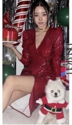 파일:송지아 생 로랑 가품 드레스.jpg