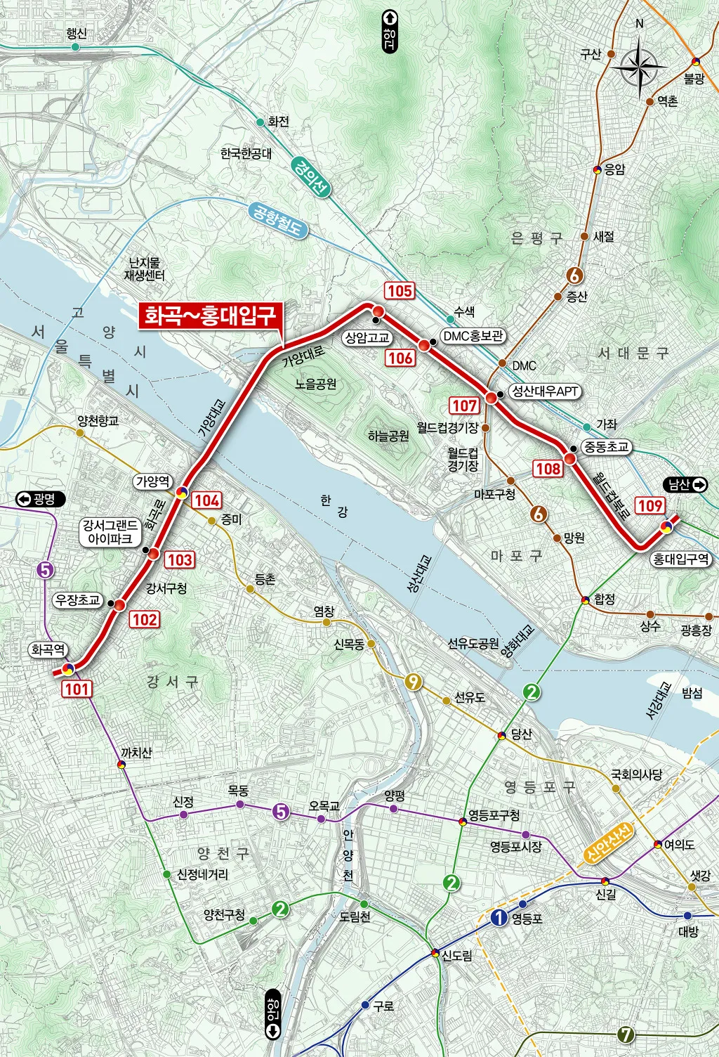 파일:화곡-홍대선 노선도.jpg