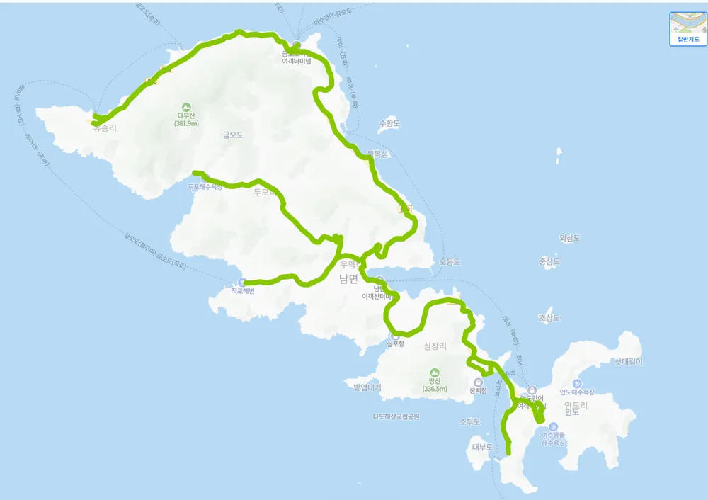 파일:금오도 356-1 노선-2.png