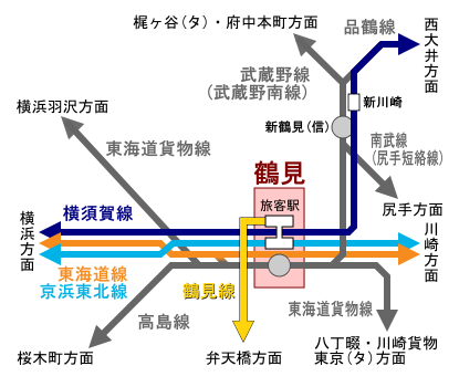 파일:Directions_from_Tsurumi_Station.svg.png