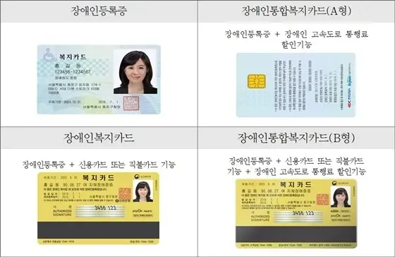 파일:장애인통합복지카드.jpg