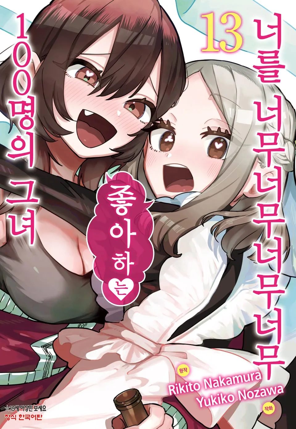 파일:너를 너무너무너무너무 좋아하는 100명의 그녀 13권.jpg